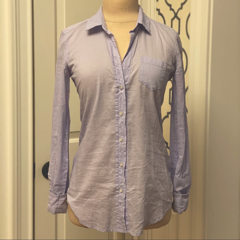 Lilly Pulitzer Pale Blue Button Down